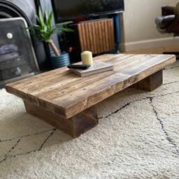 Low Coffee Table - 25cm Height - thumbnail 3
