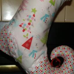 Christmas Stocking With Personalized Name Tag - thumbnail 3