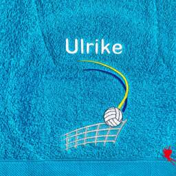 Volleyball Personalised Embroidered Towels - thumbnail 4