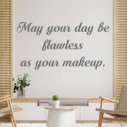 Makeup Wall Decal - Beauty Salon Artist Cosmetics Lipstick Art Hs121 - thumbnail 2