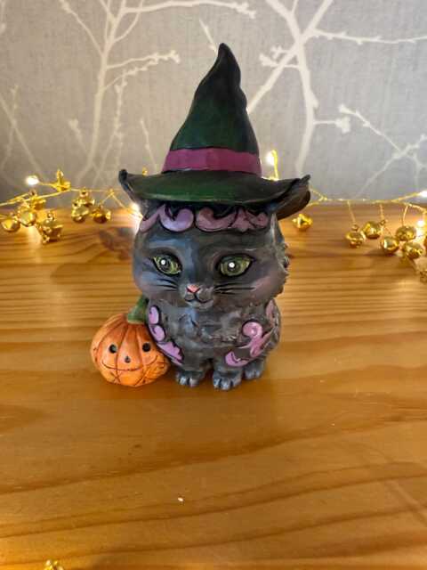 Black Cat Figurine Licensed - image 1