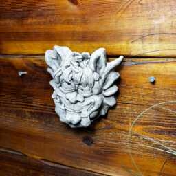 stone Garden Gremlin Gargoyle Hand On Face Wall Plaque Ornament - thumbnail 4