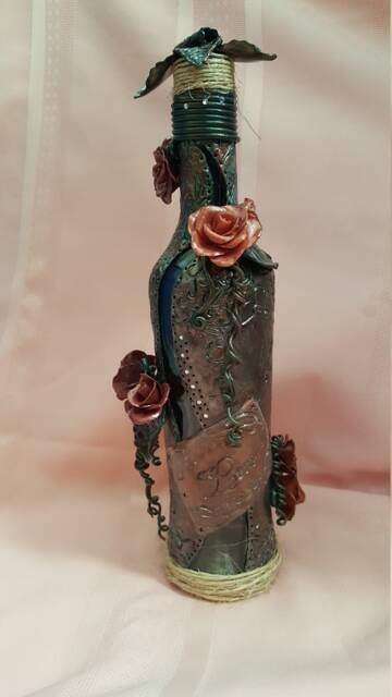 Made To Order - Decorative Wine Bottle - image 1