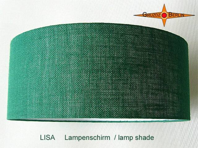 Green Lampshade Made Of Jute Lisa ?? 45 cm - image 1