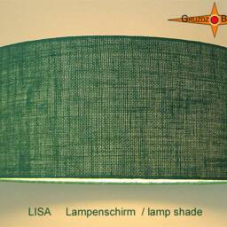 Green Lampshade Made Of Jute Lisa ?? 45 cm - thumbnail 3