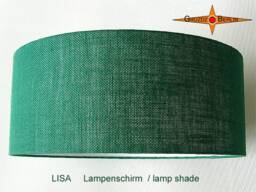 Green Lampshade Made Of Jute Lisa ?? 45 cm - thumbnail 1