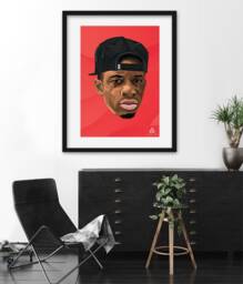 Tbjzl - Original Art Print, Wall Art, Home Decor, Youtube Sidemen Fan Gifts For Him, Kids - thumbnail 1