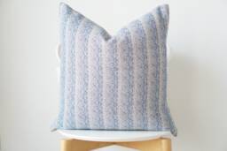 Indigo Striped Pillow Cover - thumbnail 1