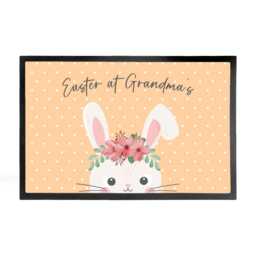 Personalised Easter Bunny Doormat - thumbnail 4