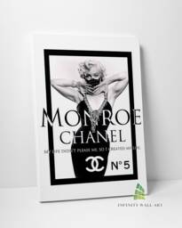 Monroe Quote Canvas Art Wall Print Picture Fashion Framed Home Decor -E29 - thumbnail 1