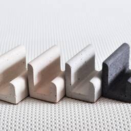 Minimalist Concrete Business Card Holder Industrial Desk Organizer - thumbnail 3