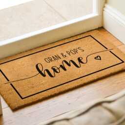 Grandparents Welcome Door Mat - Personalized Doormat Custom Home Decor Family Gifts Grandparent - thumbnail 2