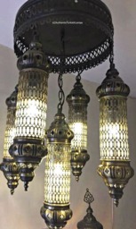 Chandelier Lamp, Light, Moroccan Light, Moroccan Lighting, Turkish Light, Moroccan Lamp, Moroccan Pendant, Moroccan Lantern