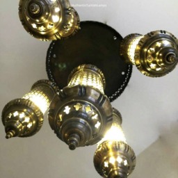 Chandelier Lamp, Light, Moroccan Light, Moroccan Lighting, Turkish Light, Moroccan Lamp, Moroccan Pendant, Moroccan Lantern - thumbnail 3