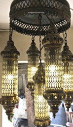 Chandelier Lamp, Light, Moroccan Light, Moroccan Lighting, Turkish Light, Moroccan Lamp, Moroccan Pendant, Moroccan Lantern - thumbnail 2