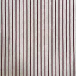 Handmade Kashmira Ruby Red Striped Table Lamp, Chrome Base - thumbnail 2