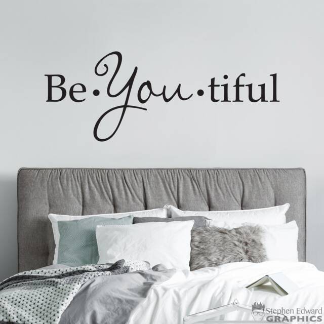Be You Tiful Vinyl Wall Decal Girl Room Decor - image 1