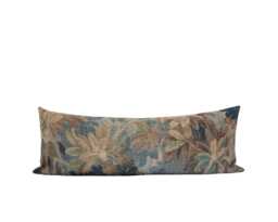 Florence -- 14x36 Floral Tapestry Pillow Cover Botanical Print Spring Vintage Verdure Moody - thumbnail 1