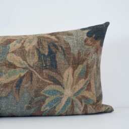 Florence -- 14x36 Floral Tapestry Pillow Cover Botanical Print Spring Vintage Verdure Moody - thumbnail 3