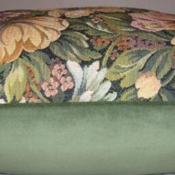 "Floral Pattern Decorative Pillow Cover-18""x18" - thumbnail 3