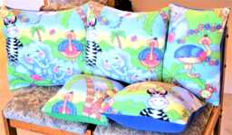 Jungle Animals Fleece Pillows - thumbnail 1