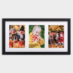 "Multi Photo Picture Frame - Holds 3 5""x7" - thumbnail 3