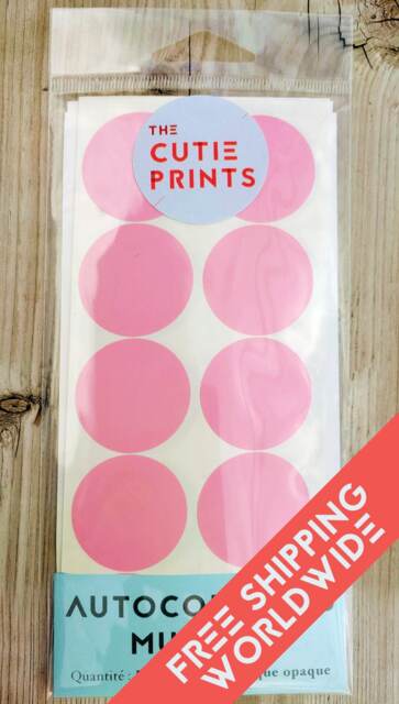 Polka Dots Baby Pink Light Pastel Wall Decals Decor Stickers Nursery Girl Circle Pattern Modern & Scandinavian - image 1