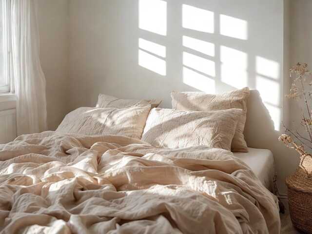Caramel Linen Duvet Cover Soft 1 Medium Weight Cover Breathable Stonewashed Comfort - image 1