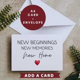 Personalised New Home Candle Housewarming Gifts For Couples Gift First Present W - thumbnail 3