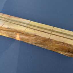 Set Of Live Edge Sitka Spruce Business Card Display Holders - thumbnail 2