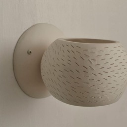 Porcupine Sconce - Ceramic Wall Lamp Designer Lighting - thumbnail 2