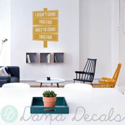 Inspirational Quote Vinyl Wall Decal - Motivational Office Decor - thumbnail 2