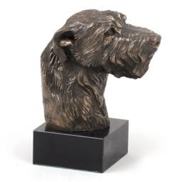 Irish Wolfhound, Dog Marble Statue, Limited Edition, Artdog. Made Of Cold Cast Bronze. Solid, Perfect Gift. Limited Edition - thumbnail 2