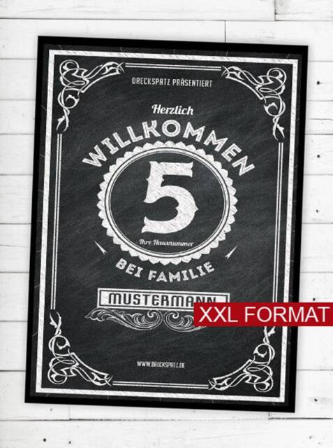 "xxl Doormat ""Vintage" - image 1