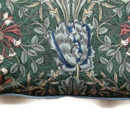 Liberty William Morris Honeysuckle Cushion Cover Vintage Cotton Throw Pillow - 18 X 18 Ins - thumbnail 3