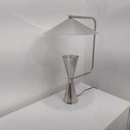 Mid-Century Chrome Desk Lamp Italian Style Table Lamp - thumbnail 2
