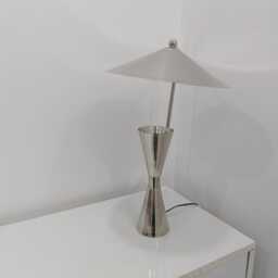 Mid-Century Chrome Desk Lamp Italian Style Table Lamp - thumbnail 3