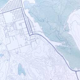 Anacortes Map Hand Drawn Bathymetric Washington - Art Print Home Gift Puget Sound Ferry Vacation Rental Decor Fidalgo San Juans Seattle - thumbnail 3