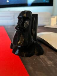 3D Printed Moai Desk Tidy Pen, Brush & Air Plant Holder