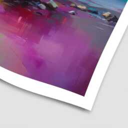 Magenta Skye Art Print - thumbnail 3