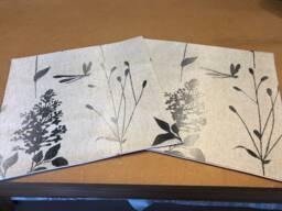 One Handmade Cushion Cover in Laura Ashley Dragonfly Ombre Steel Fabric - thumbnail 1