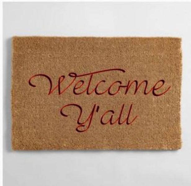 Large Custom Doormat - Personalized Welcome Mat Housewarming Gift Closing Unique Home
