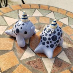 Narwhal Christmas Ornament