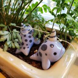 Narwhal Christmas Ornament - thumbnail 3