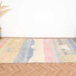 Moroccan Rug, Berber Handwoven Boujaad Rug 7x10 Rug Colorful Boho - thumbnail 3