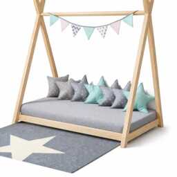 Children's Bed/Teepee 90 X 180 cm - thumbnail 4