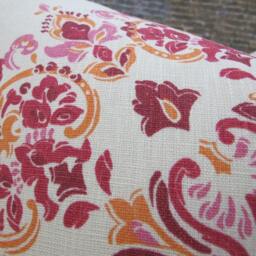 Designer Pillow Cover, Keprv, Magenta - thumbnail 2