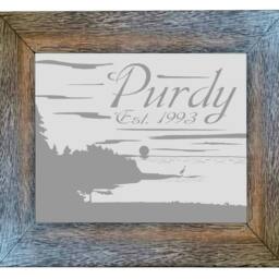 Personalized Baseball Mirror-Large Mirror-Personalized Bar Mirror-Engraved Mirror-Custom Mirror-24x36 - thumbnail 4