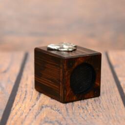 Dachshund - Wooden Candlestick With Dog, Souvenir, Decoration, Limited Edition, Collection - thumbnail 3