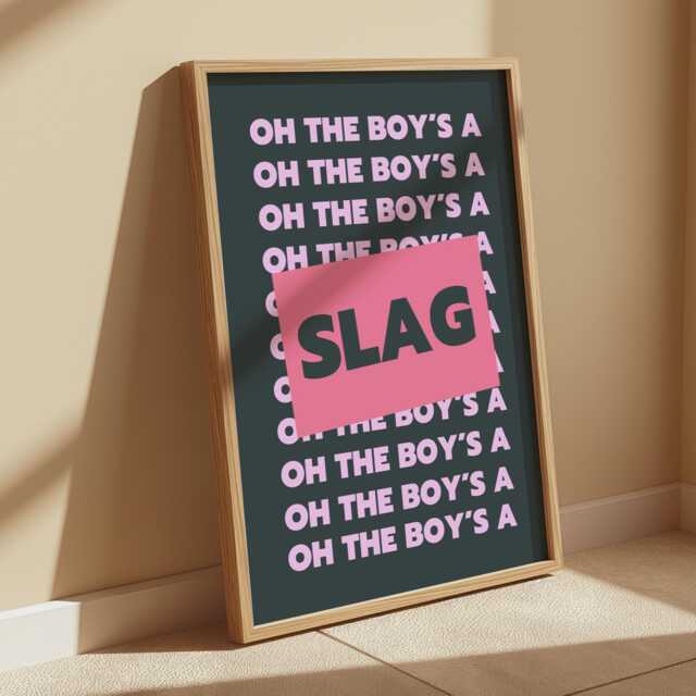 Arctic Monkeys Lyrics Print Colorful Song Wall Art - image 1